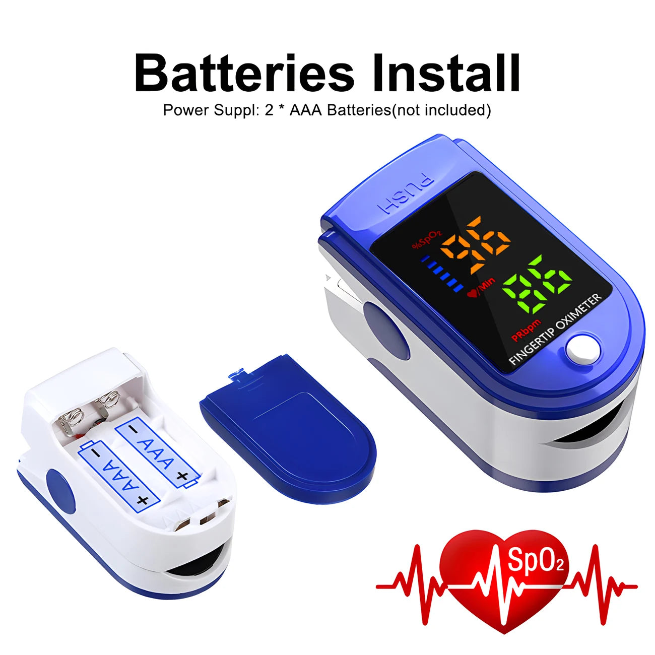 Medical Finger Pulse Oximeter